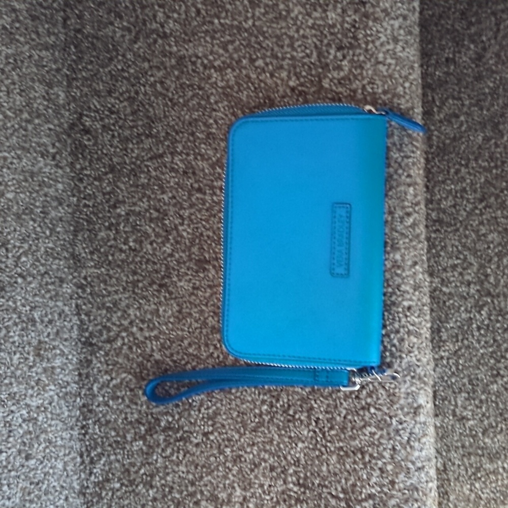 Vera Bradley blue wallet/wristlet